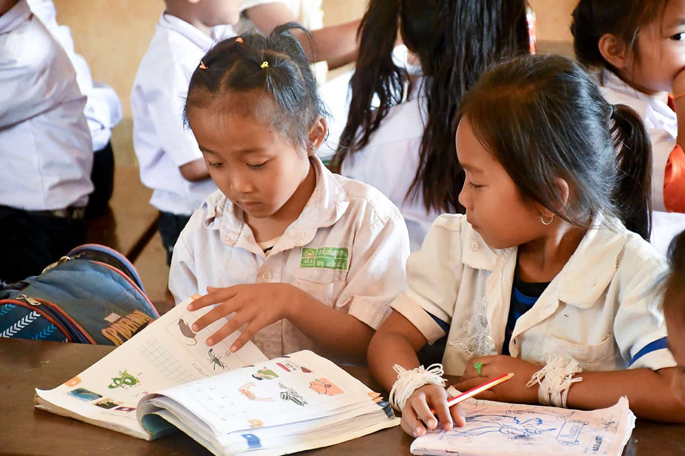 Improving educational outcomes for disadvantaged children living in rural areas of Laos through a better learning environment in pre-school and primary school